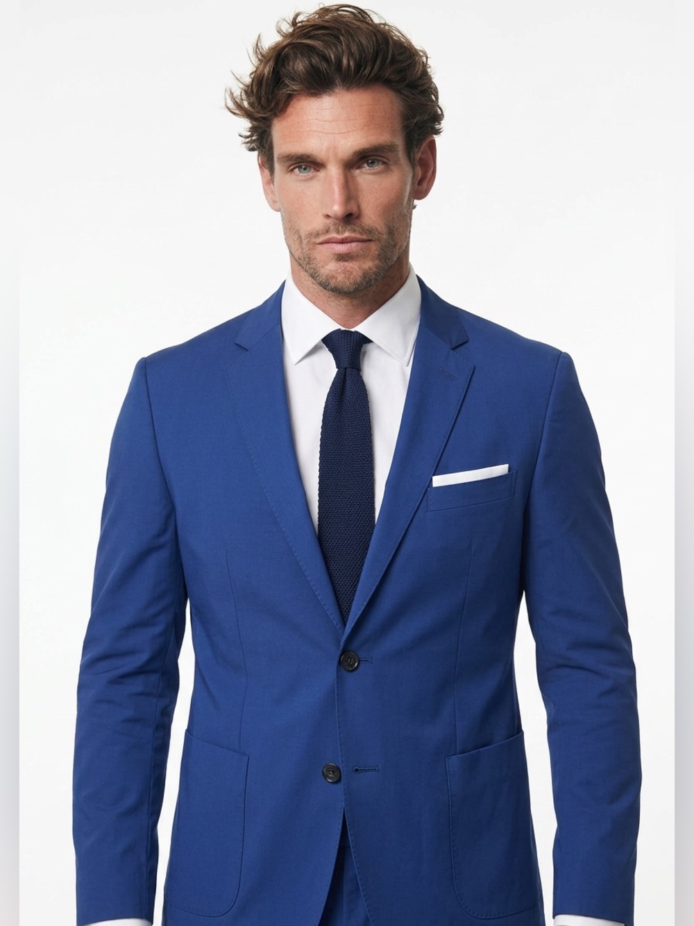 🧨 International Laundry Men’s Blazer 40R‎ | Bold Blue Fit for a Boss